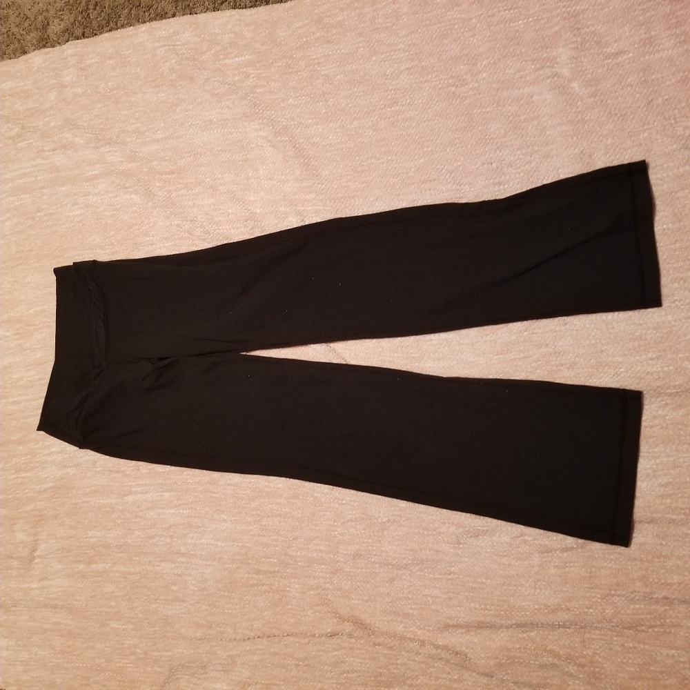 Lululemon yoga all black leggings